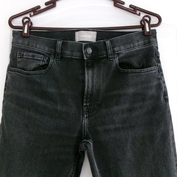 Everlane Distressed Black Skinny Jeans Men's 32 / 30 Inseam 27" - Picture 3 of 13